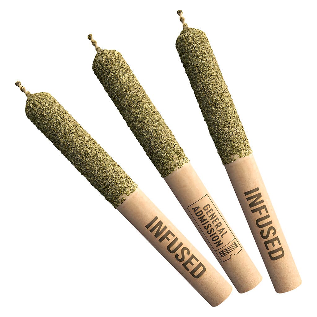 General Admission Atomic Apple Diamond Infused Pre-Roll - Sativa - 3x0.5g