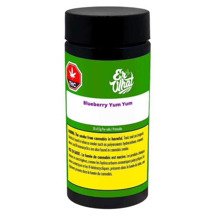 5 Points Cannabis Er'What - Blueberry Yum Yum Pre-Roll - Sativa - 10x0.3g