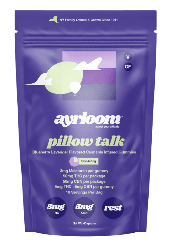 Ayrloom Pillow Talk 1:1 THC:CBN | 50MG