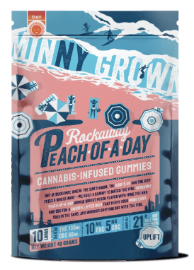 Minny Grown Rockaway Peach 2:1 THC:CBC - 100mg