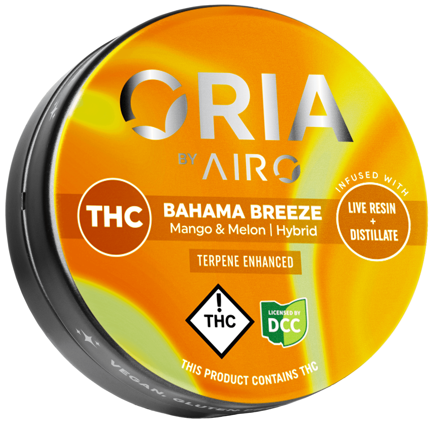 Airo Bahama Breeze Live Resin Oria Gummies