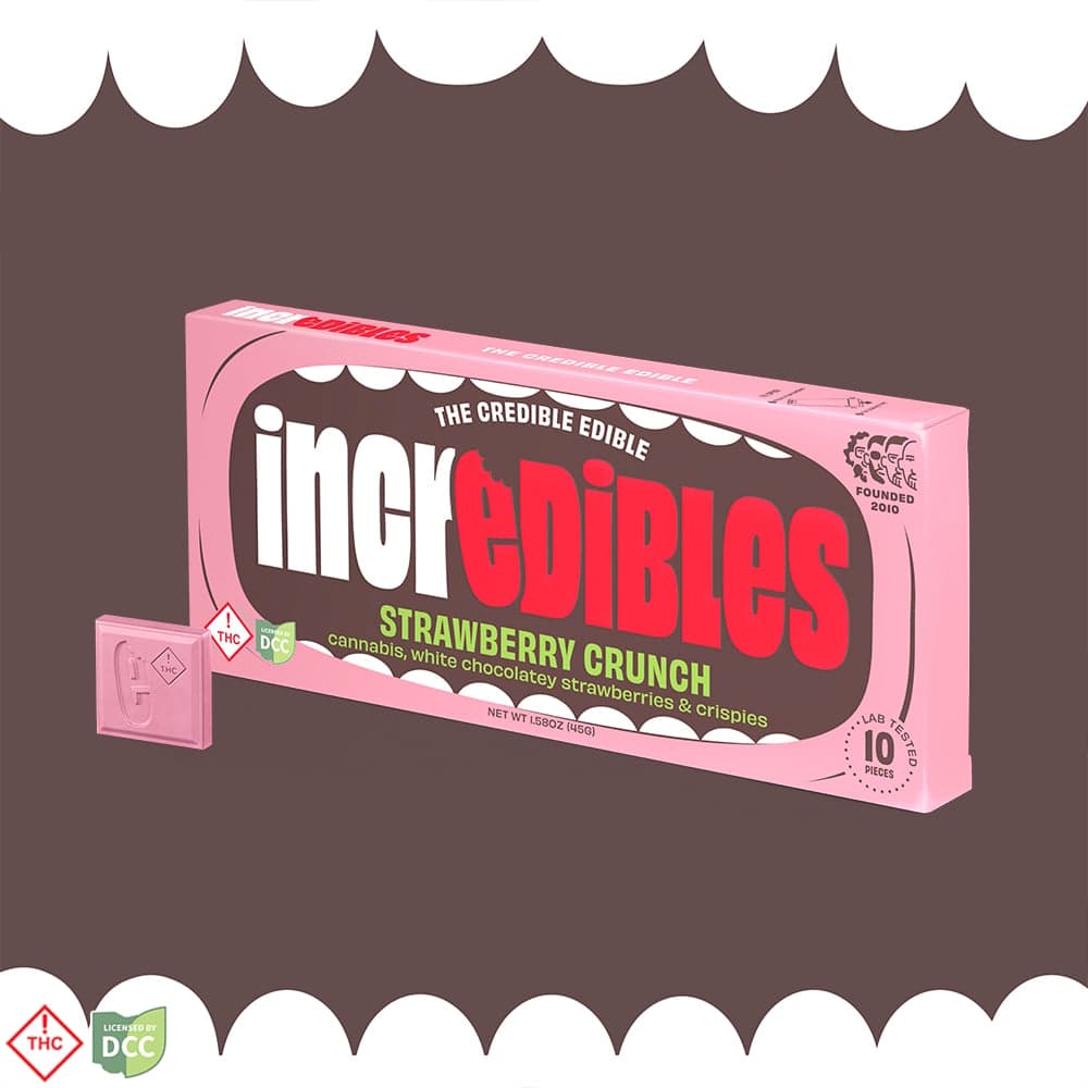 incredibles Strawberry Crunch Bar | 10 Pack