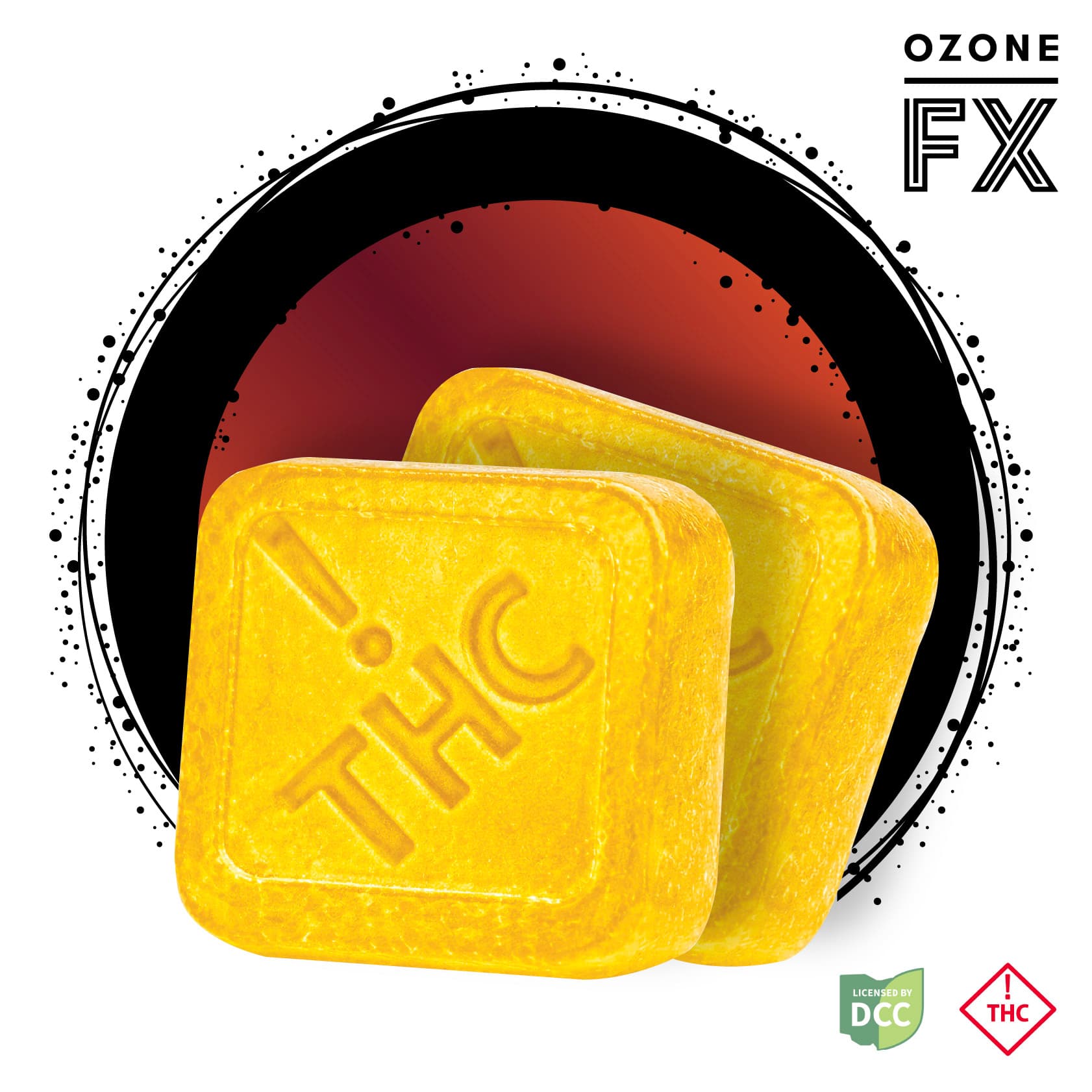 OZONE FX 1:2 THC:CBG Blood Orange Soft Chews | 10 Pack