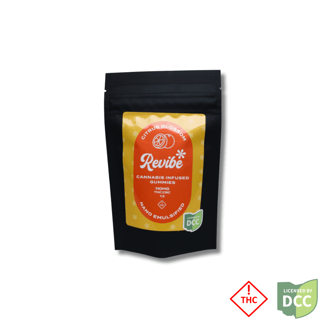 Revibe Nano - 1:3 CBC Citrus Blossom Gummies 10pk - 100mg
