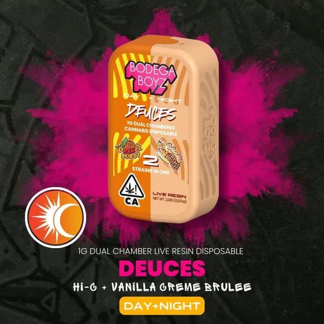 Bodega boyz Le Orange x Vanilla Creme Brulee Disposable Vape