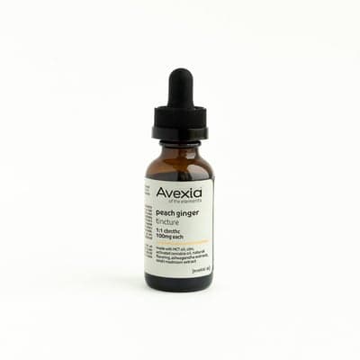 Avexia 1:1 THC:CBN Peach Ginger Tincture