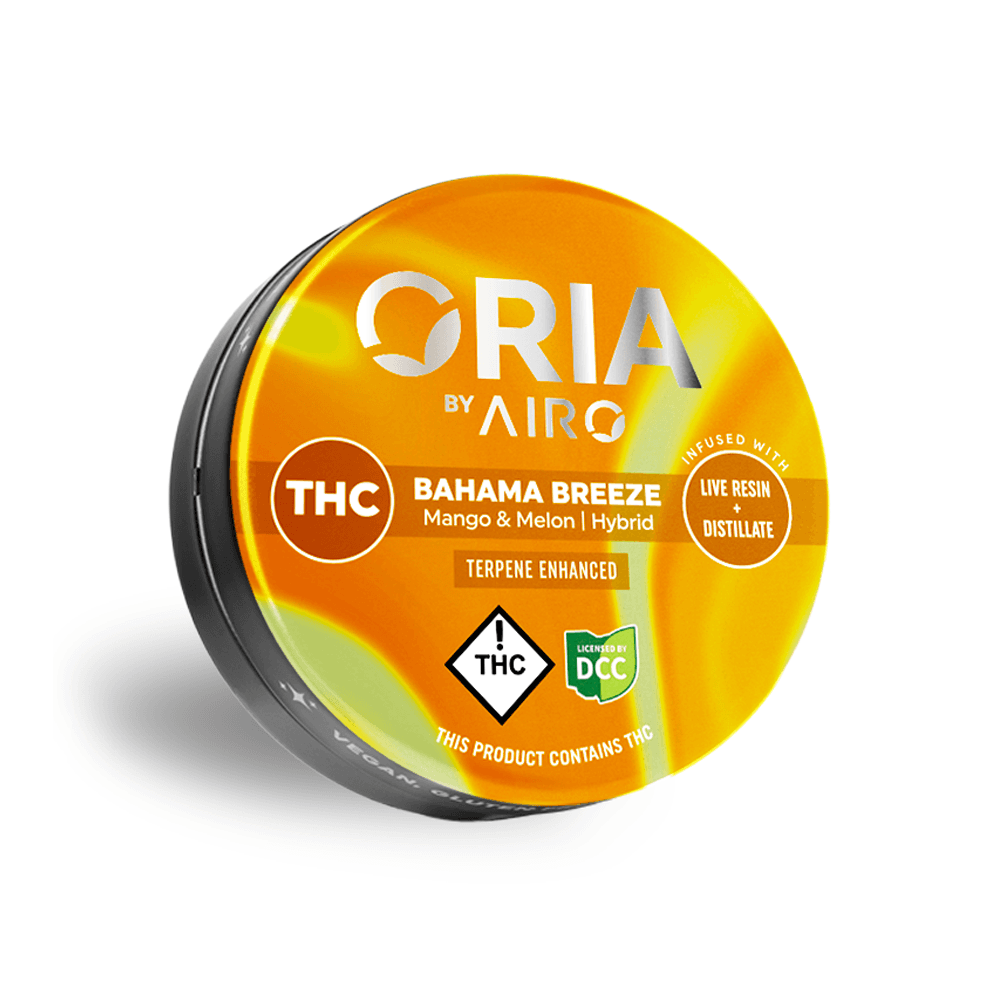 Oria Bahama Breeze (Hybrid) - Live Resin Gummies - 10PK - 110mg
