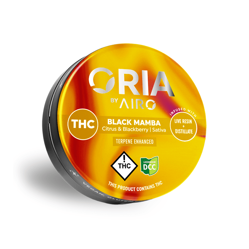 Oria Black Mamba (Sativa) - Live Resin Gummies - 10PK - 110mg