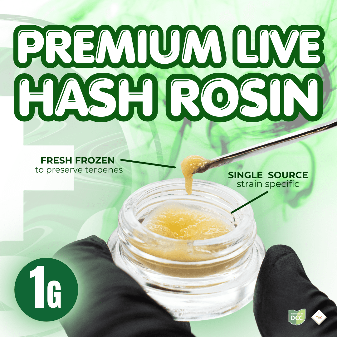Pure Ohio Wellness Lemon Lime Larry Live Rosin Badder