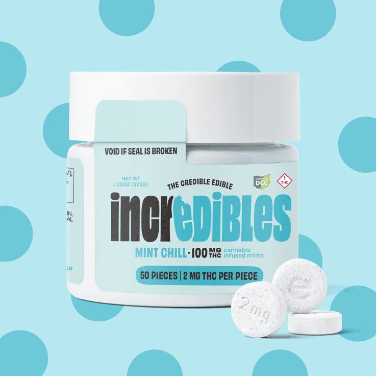 incredibles Mint Chill | 50pk 110mg Micro-Dose Mints