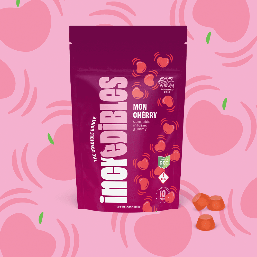 incredibles Mon Cherry | 10pk 100mg Gummies
