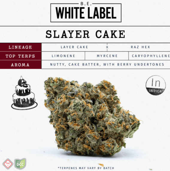 White Label Slayer Cake - 2.83g