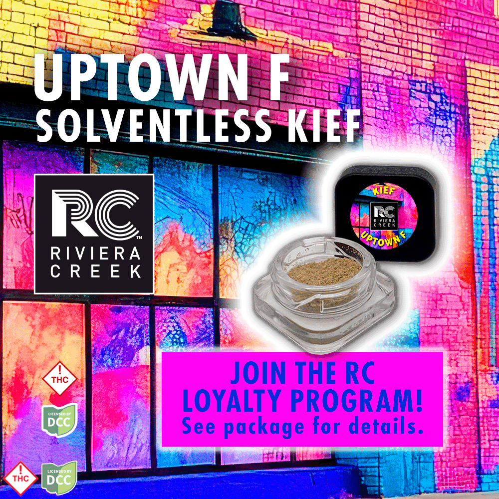 Riviera Creek Uptown F Kief | 1g