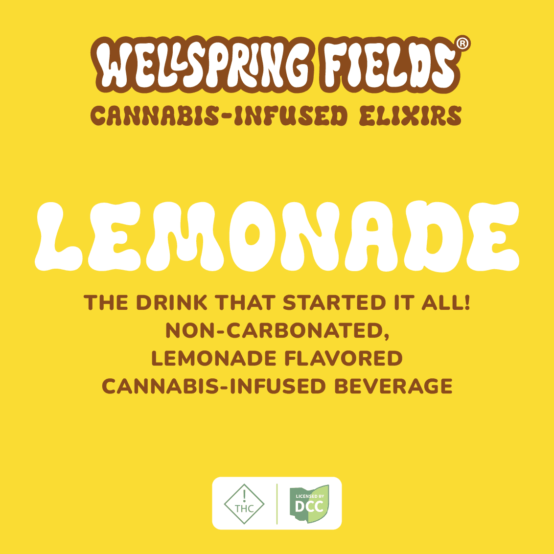 Wellspring Fields Lemonade Elixir | 50mg