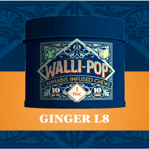 Walli-Pop Wallipop | 10 pack | Ginger L8 Gummies