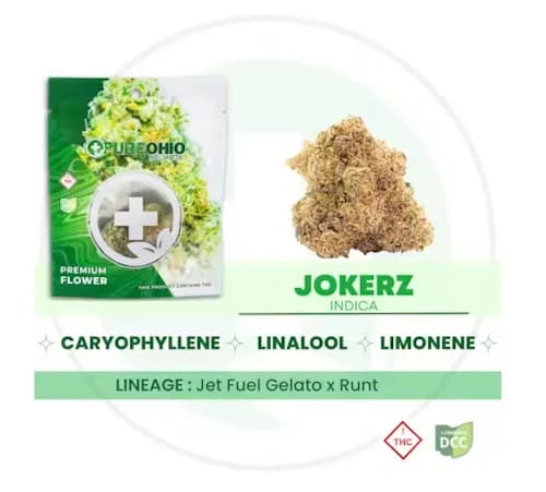 Pure Ohio Wellness Jokerz (Indica) - 3.5g
