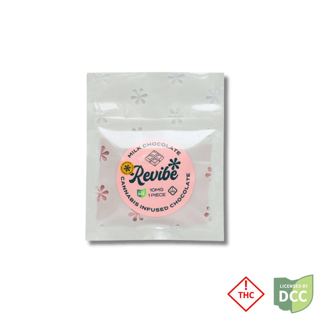Revibe Milk Chocolate Square 1pk - 10mg
