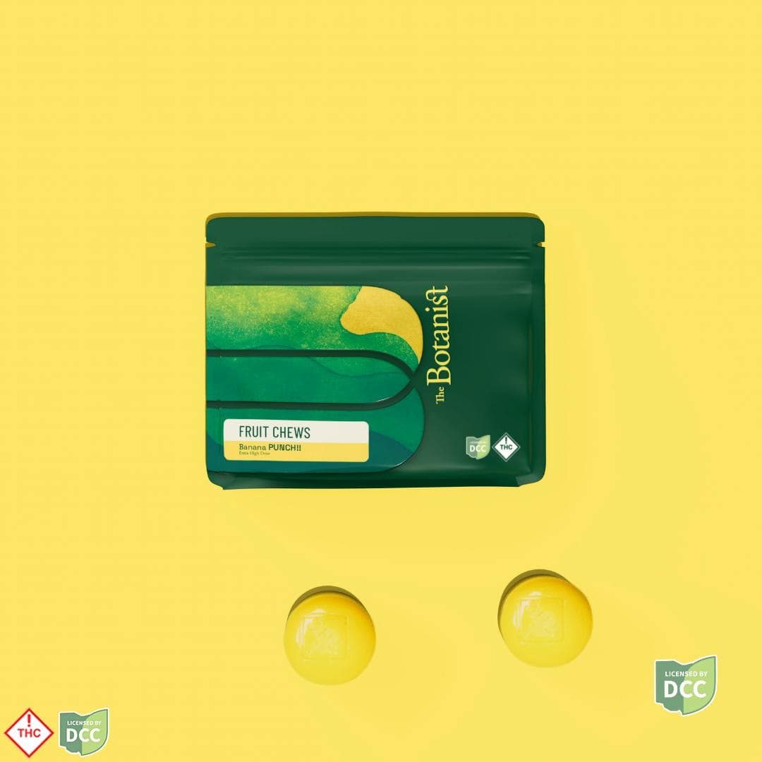 Botanist Banana Punch!! Fruit Chews - 2pk Candy