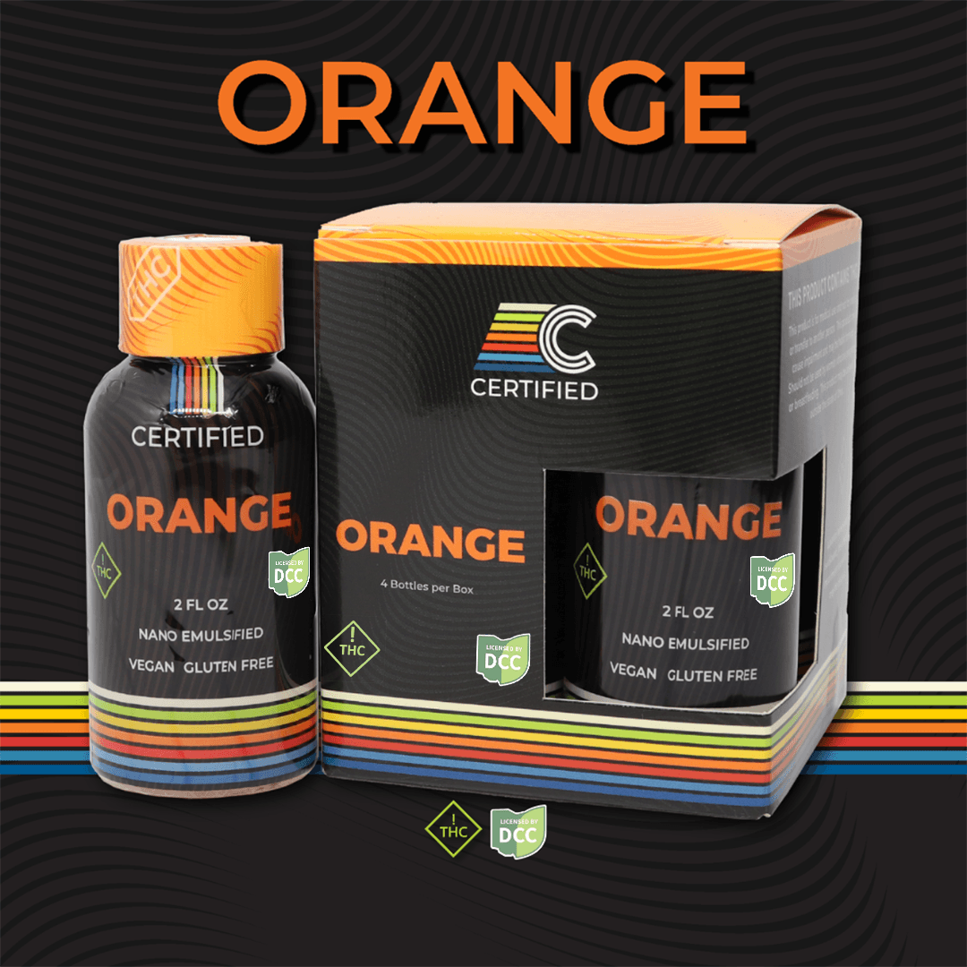 CERTIFIED Orange Drinks - 4pk Beverages