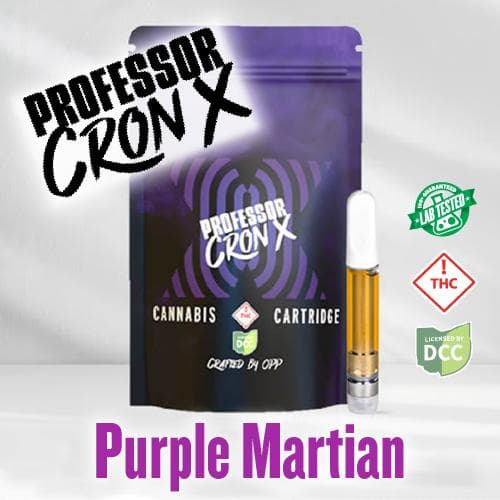 Professor Cron X Purple Martian Cart