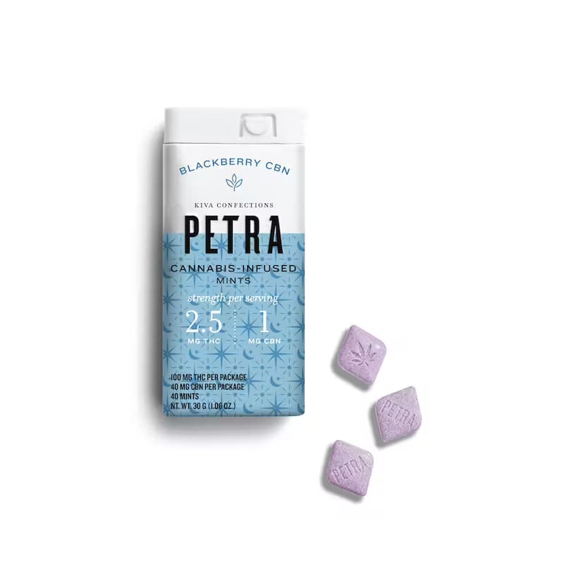 Petra Blackberry Mints [2.5:1 THC:CBN] 40pk - 1069907