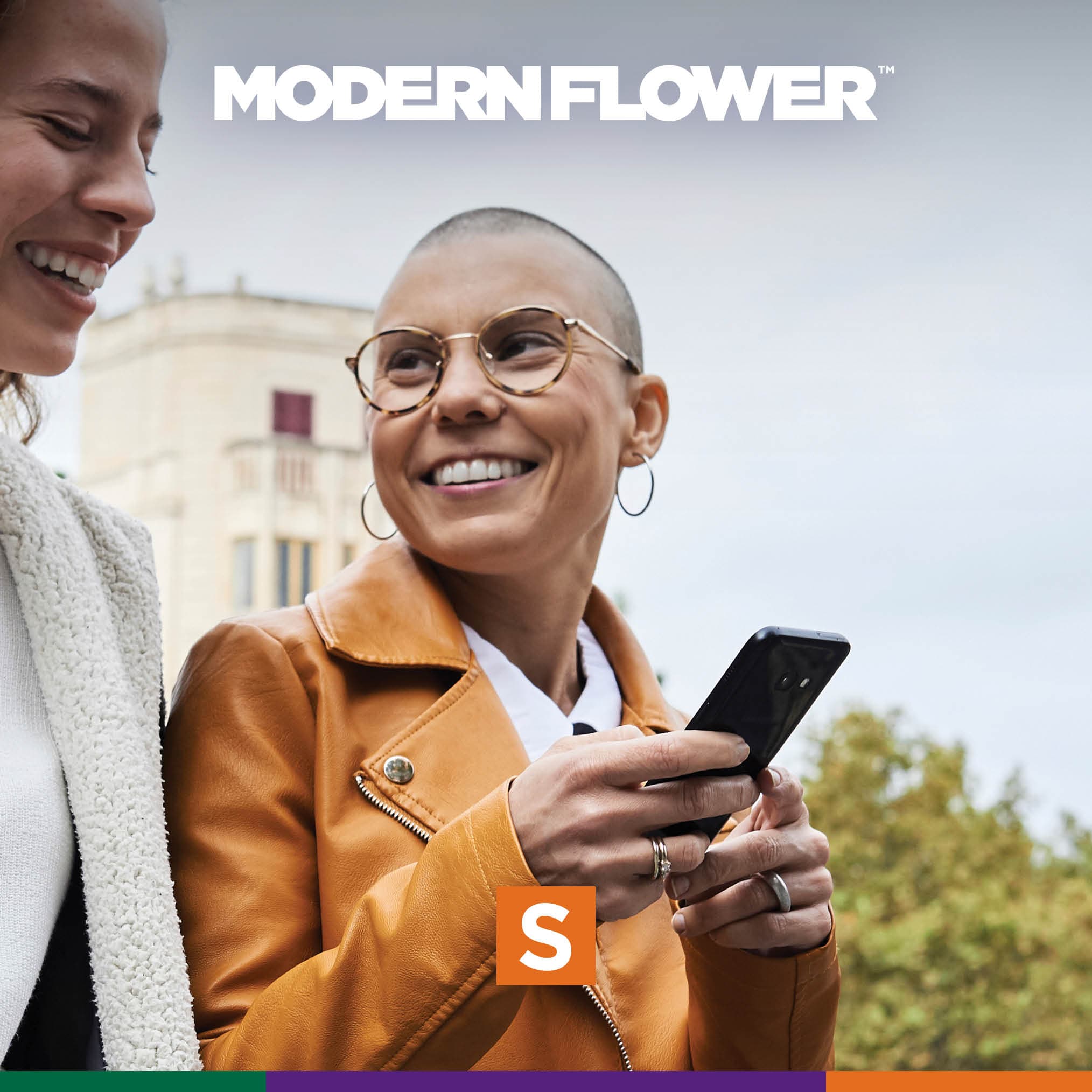 Modern Flower Sing Sling Flower - 1277732