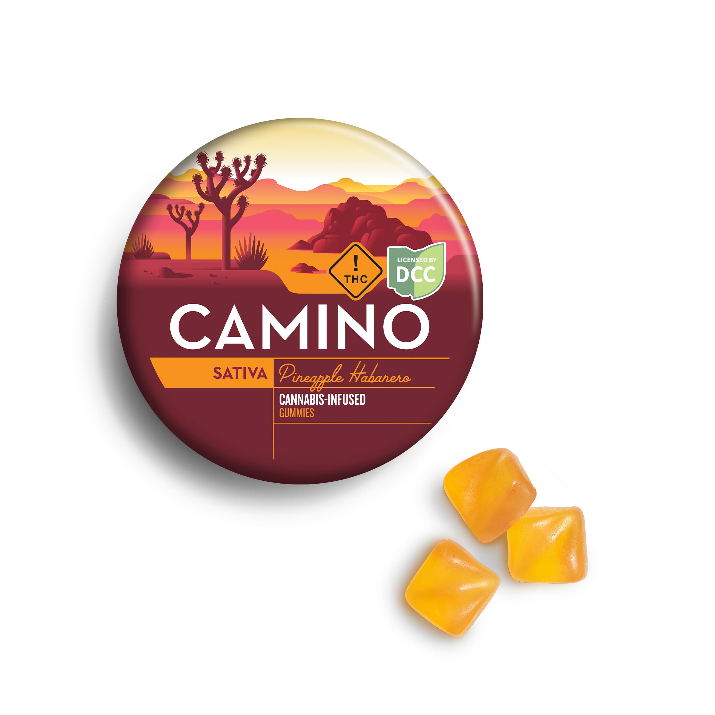 Camino Pineapple Habanero Gummies - 1022204
