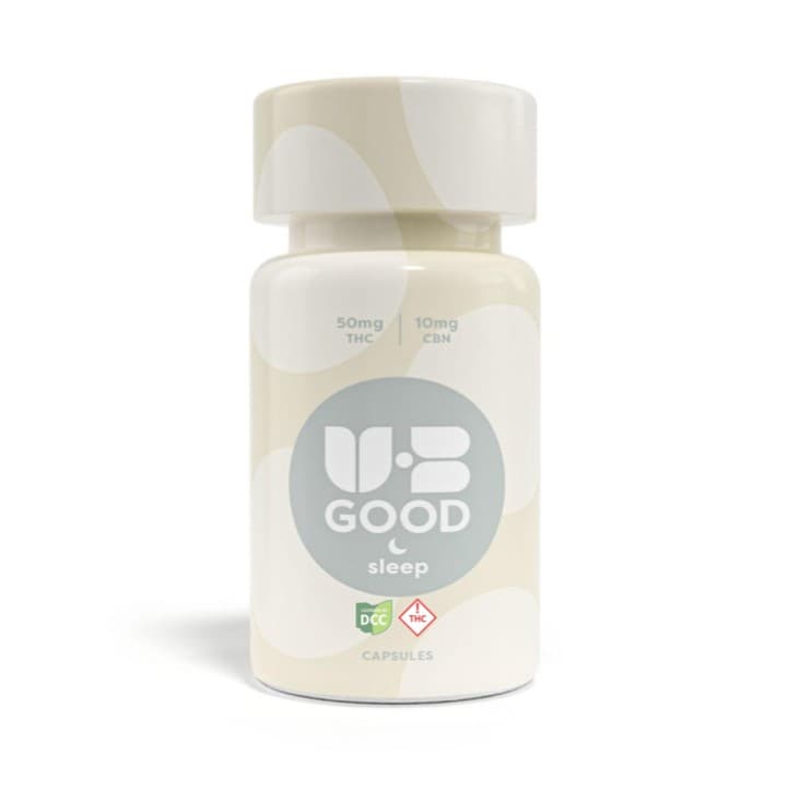 UB GOOD UB Good Sleep (I) 5:1 THC:CBN Capsules 50mg 11pk