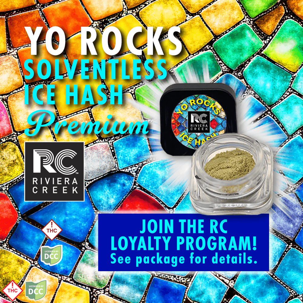 Riviera Creek Yo Rocks Ice Hash