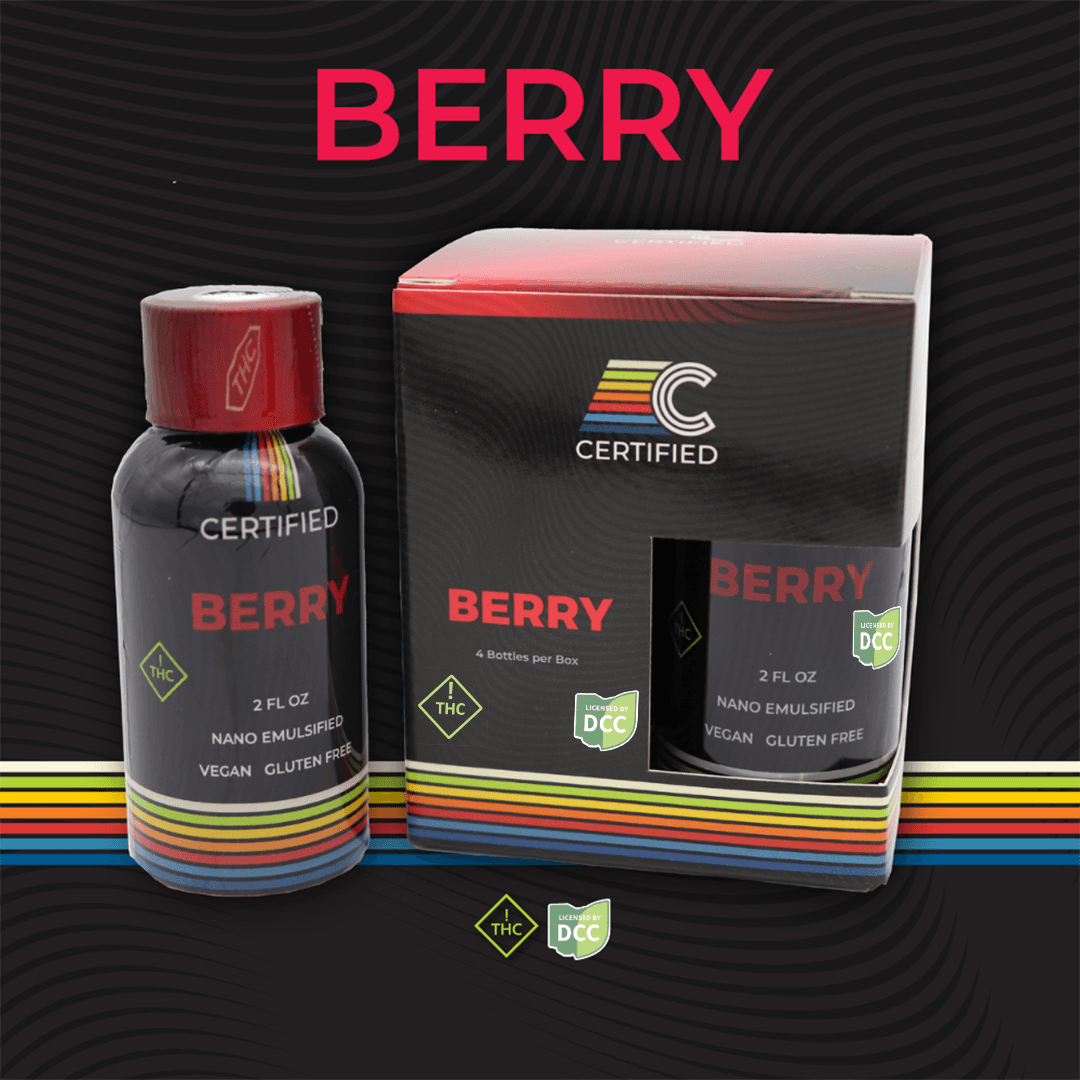 CERTIFIED Berry Drinks - 4pk Beverages