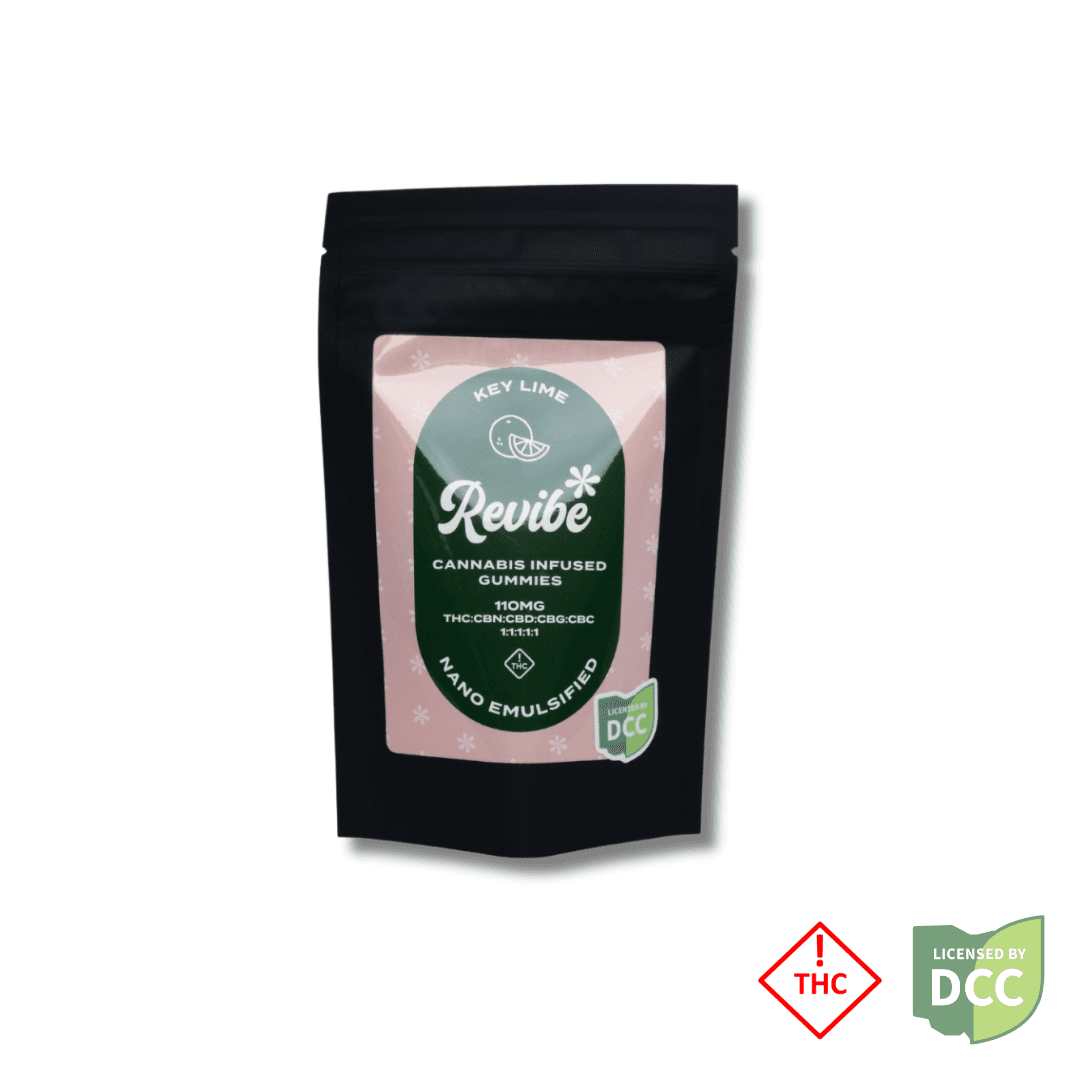 Revibe Key Lime Entourage Nano Gummies