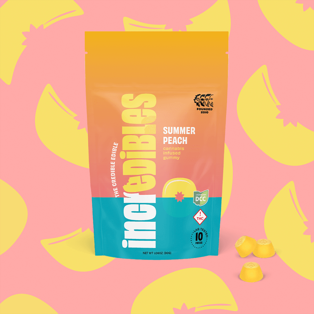 incredibles Incredibles - Gummies - Summer Peach 100mg