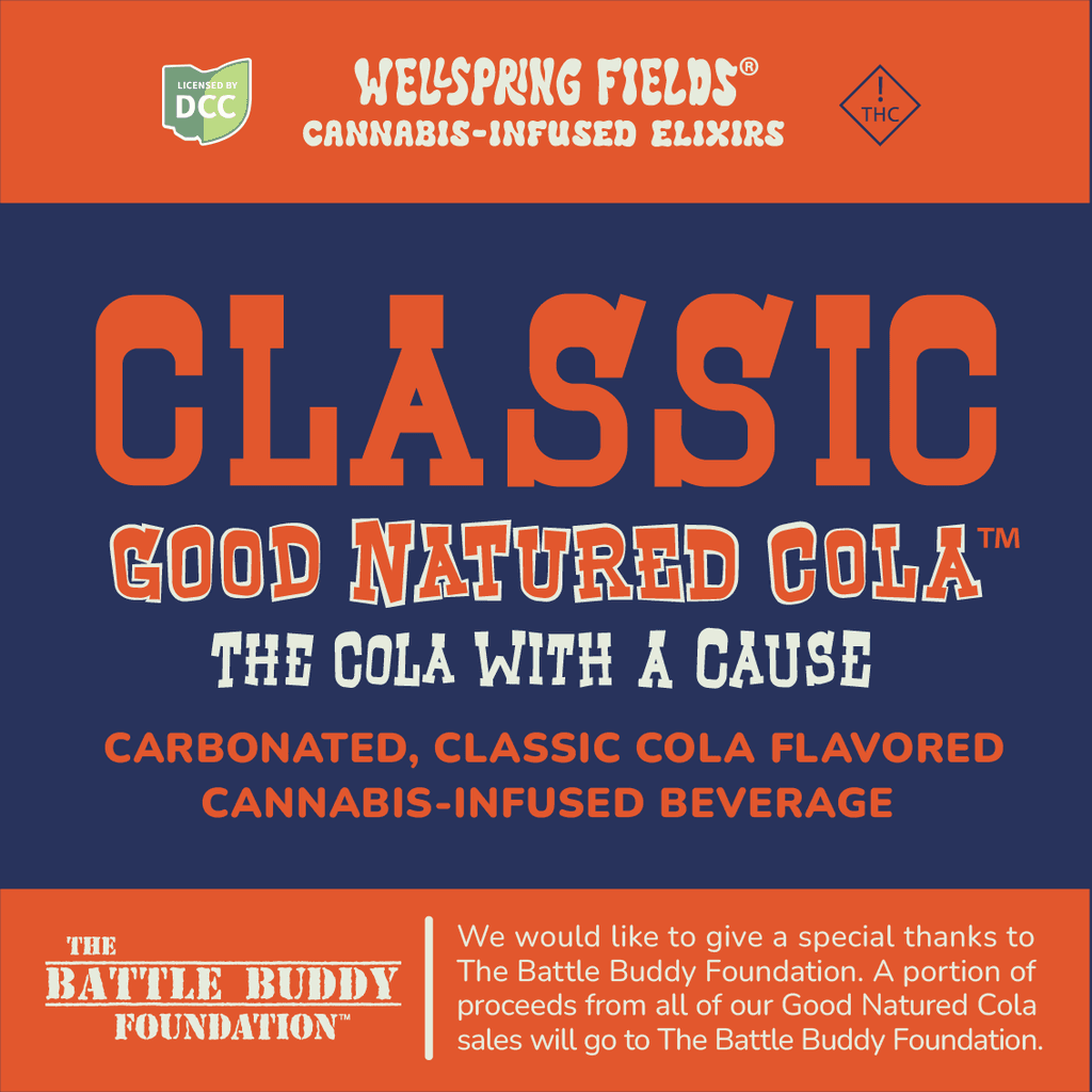 Wellspring Fields Cola Elixirs (Single Can) 55mg