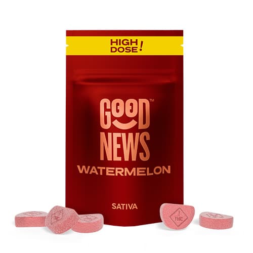 Good News Watermelon High Dose Gummies