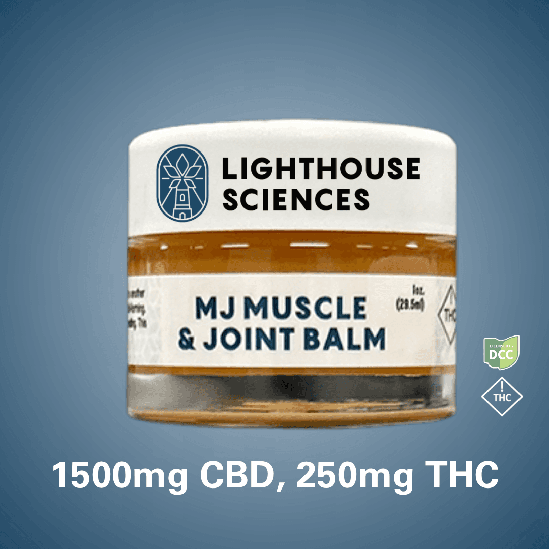 Lighthouse Sciences MJ Muscle & Joint Balm | 6:1 CBD:THC | 1oz