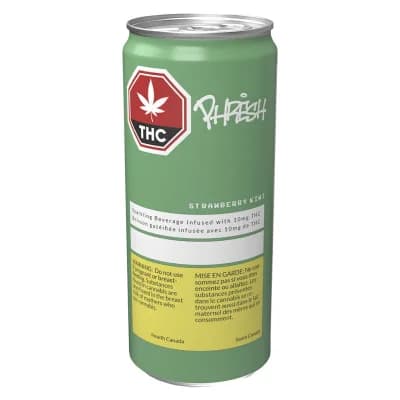 Phresh Strawberry Kiwi Sparkling Water - 355ml Hybrid