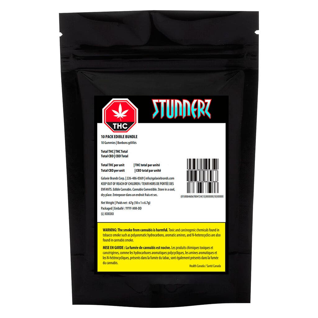 Stunnerz 10 Pack Edible Bundle - 10x1 Pack