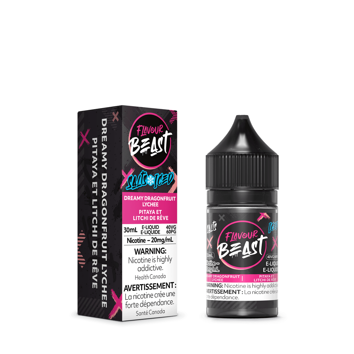 Flavour Beast E-Liquid 10mg/30 mL - Dreamy Dragonfruit Lychee Iced
