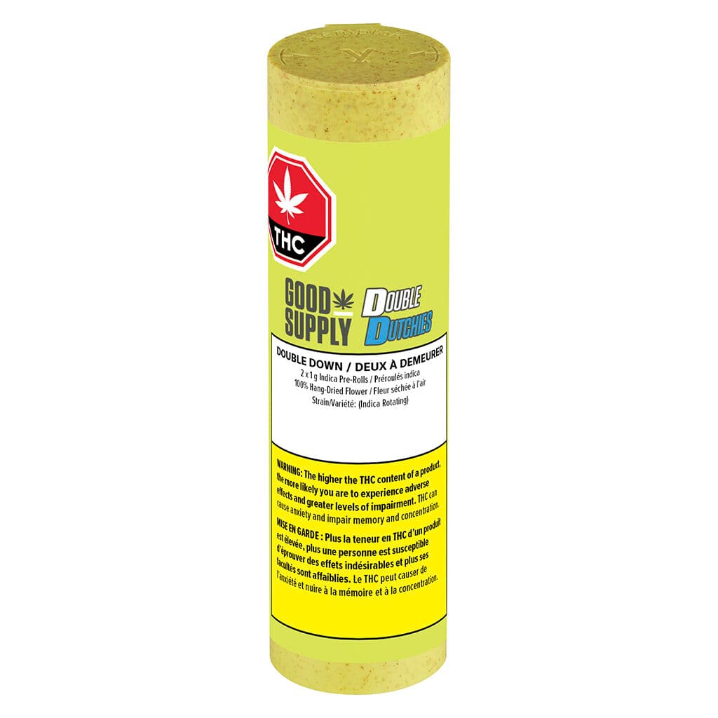 Good Supply Double Dutchies: Double Down Pre-roll - Indica - 2x1g
