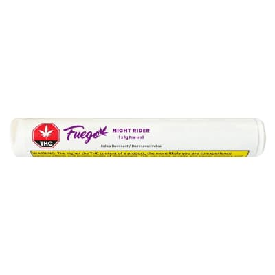 Fuego Night Rider Pre-Rolls - 1x1g Indica Rotating