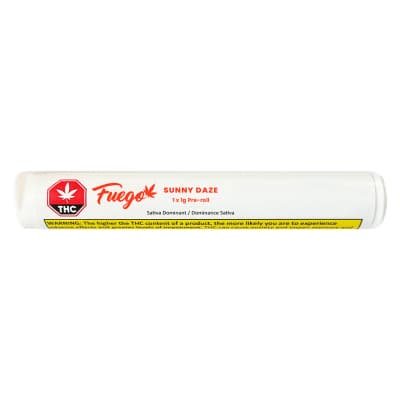 Fuego Sunny Daze Pre-Rolls - 1x1g Sativa Rotating