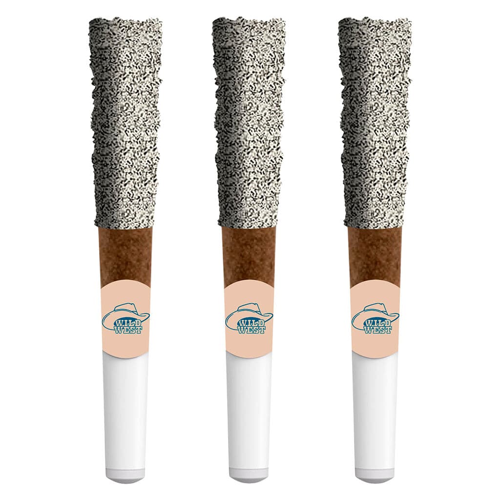 Wild West 60+ Blueberry Bronco Diamond Dipped Blunts - 3x0.5g