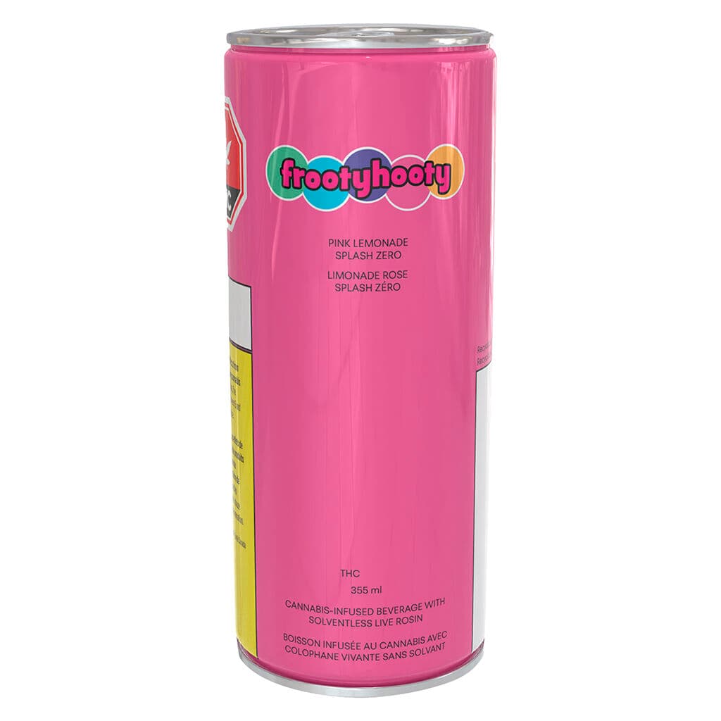 frootyhooty Pink Lemonade Splash Zero - Hybrid - 355ml