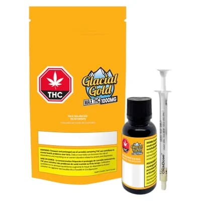 Glacial Gold MAX Balanced 30:30 Drops | Glacial Gold | 35ml Tinctures