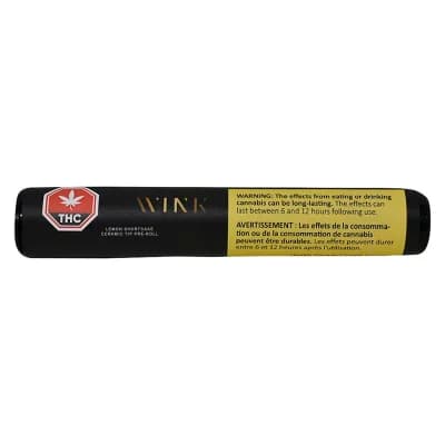 WINK Wink - Lemon Shortcake Ceramic Tip Pre-Roll - 1x1g Sativa