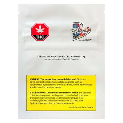 Bhang Caramel Dark Chocolate THC:CBD - 1 x 10:10