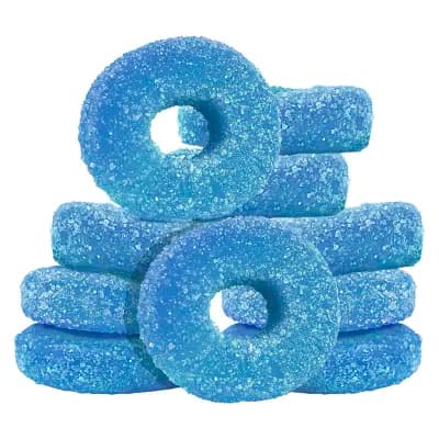 Olli O's 10x10mg: Blue Raspberry Soft Chews - x10 Hybrid