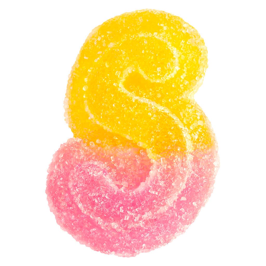 SOURZ by Spinach Fully Blasted Pink Lemonade Gummy 1 Pack Soft Chews