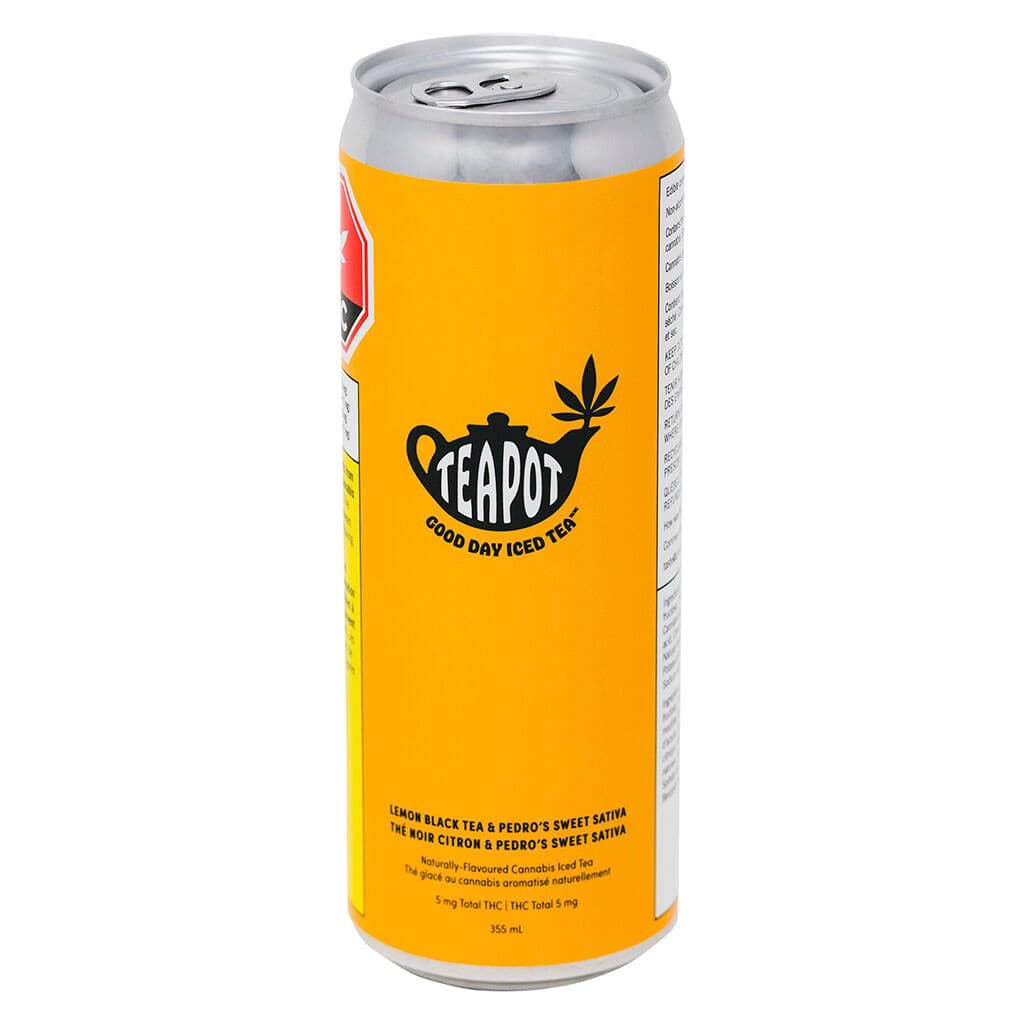 TeaPot Lemon Black Tea - 355mL x 5:0
