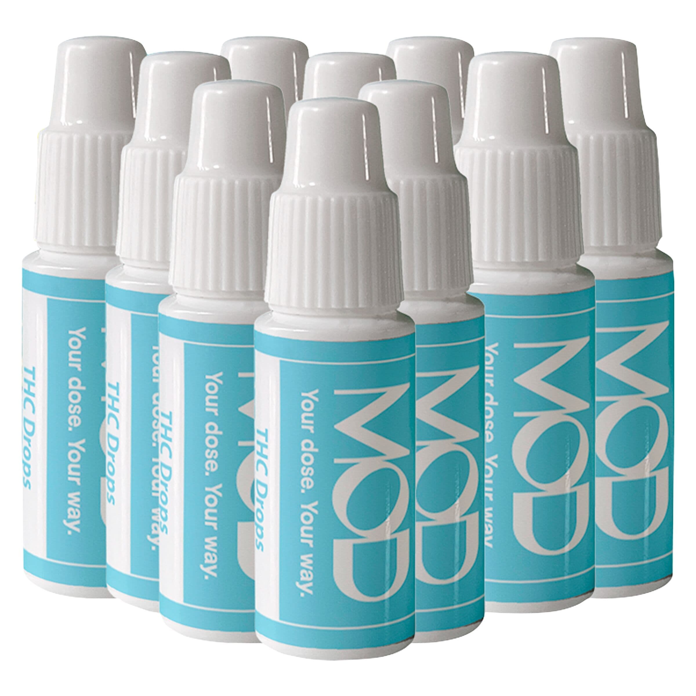 Mod THC 1000 Drops - 10 x 30mL x 100:1